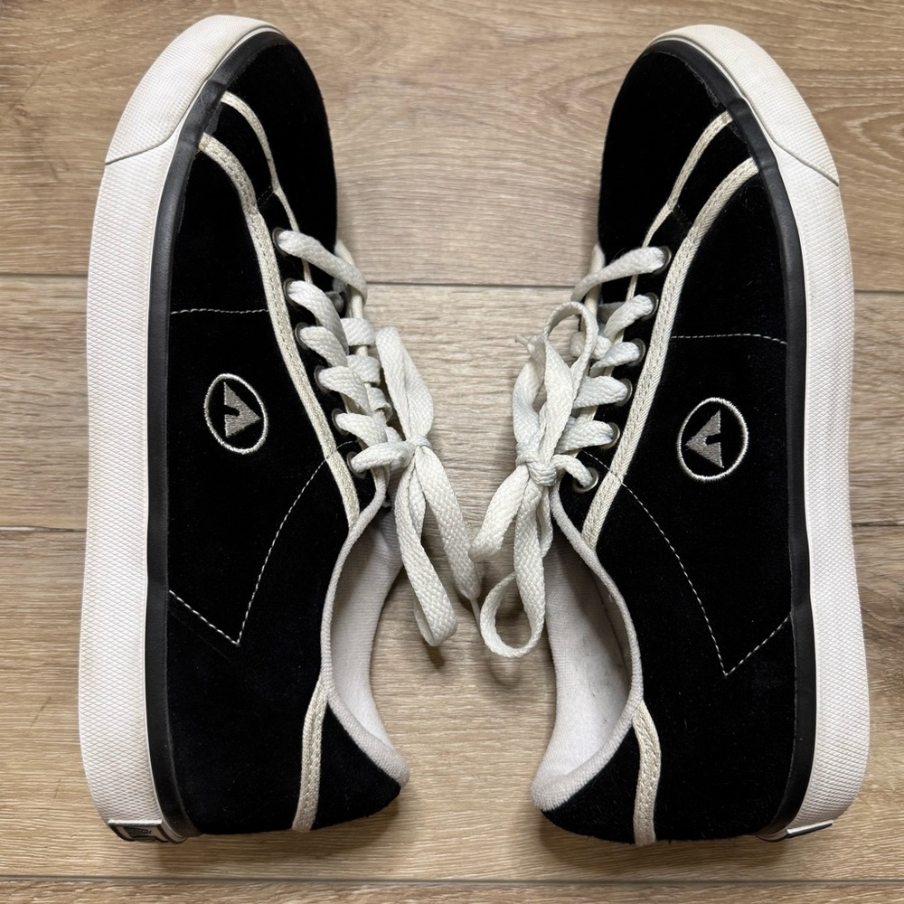 VINTAGE Y2K AIRWALK Sneakers Black & White Casual Sneakers Menโs Size 8.5 - Picture 5 of 14